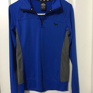 PINK 3/4 zip pullover
